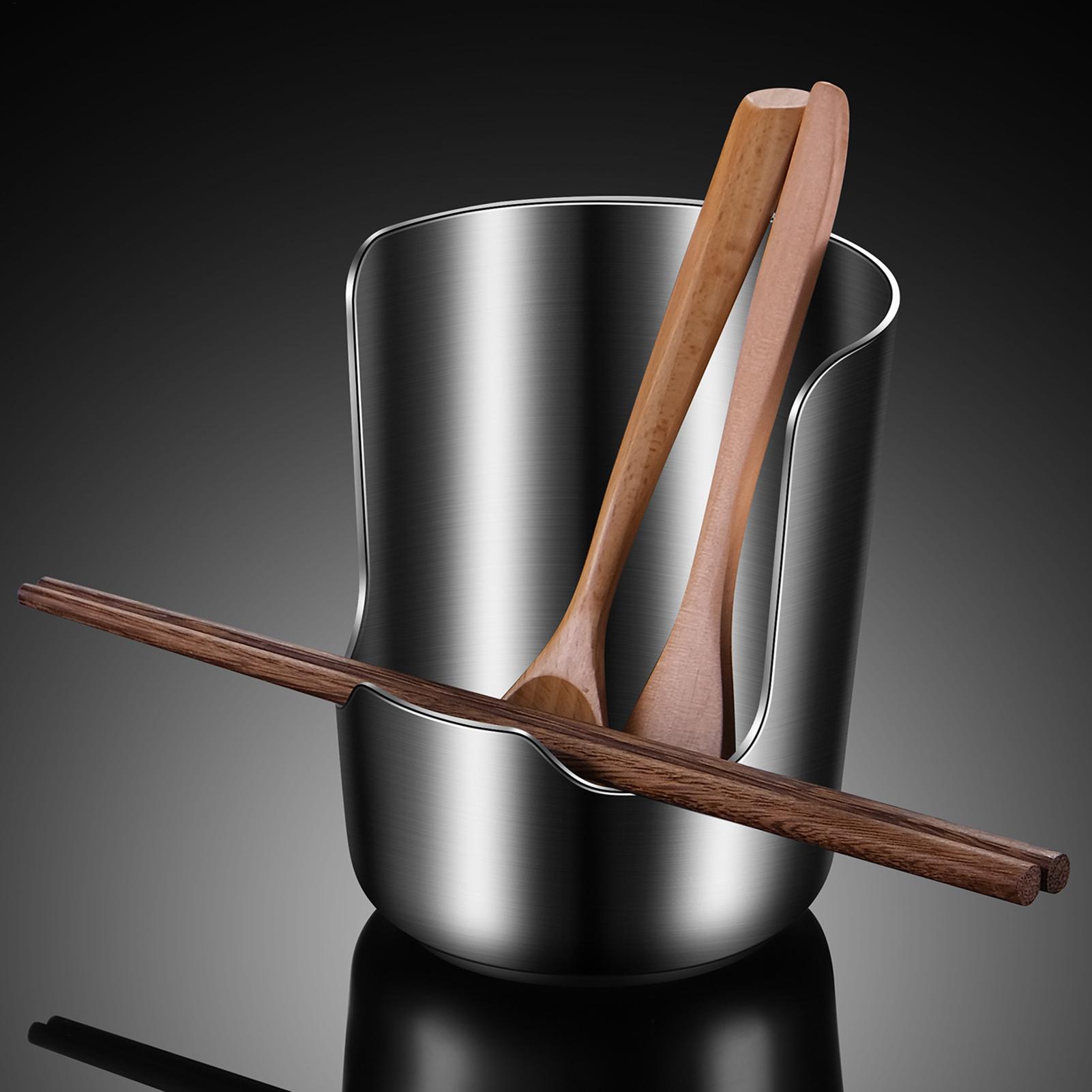 Kitchen Gadgets And Utensils - Stainless Steel Pot Lid & Spoon