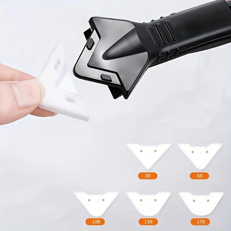Silicone Spatula Set - 5-in-1 Metal Head Shovel Glue Tool
