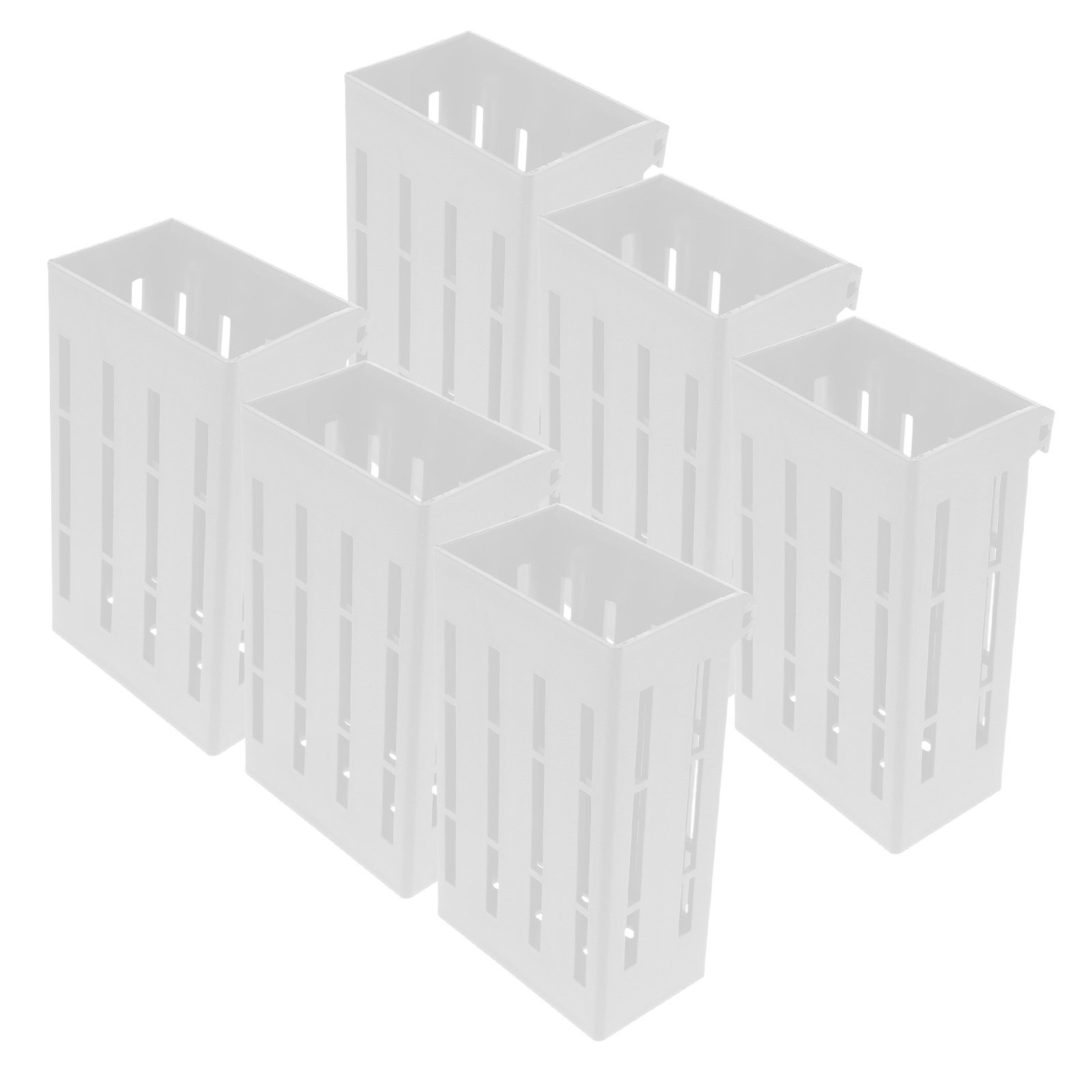 Kitchen Utensil Holder - 1Set Wall Mounted Chopsticks Holder Plastic