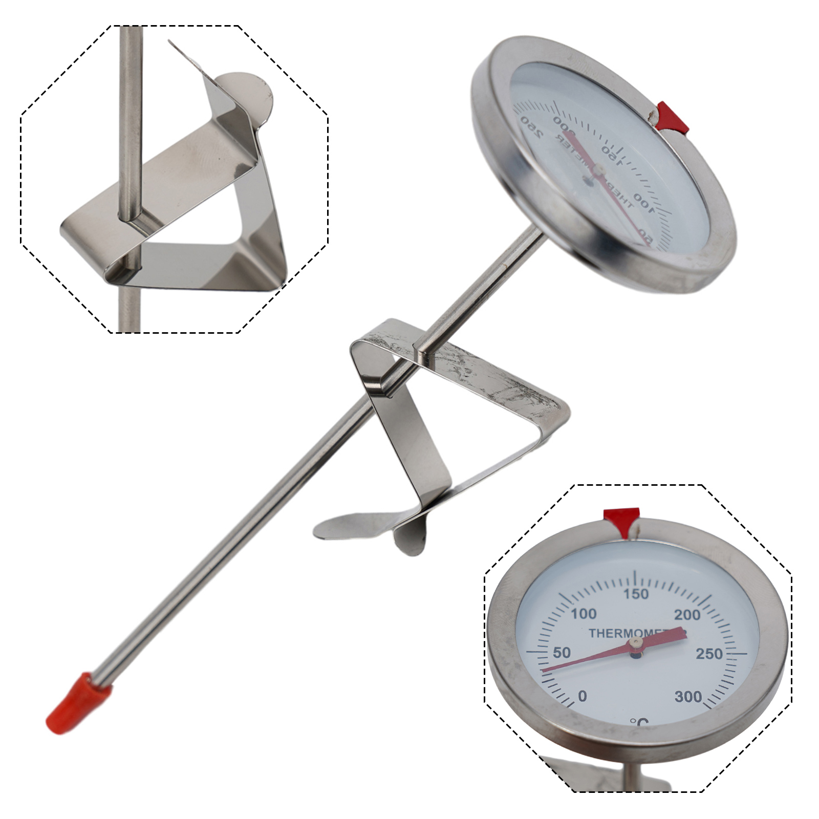 Kitchen Gadgets Pakistan - Stainless Steel Probe Thermometer Kitchen Tools