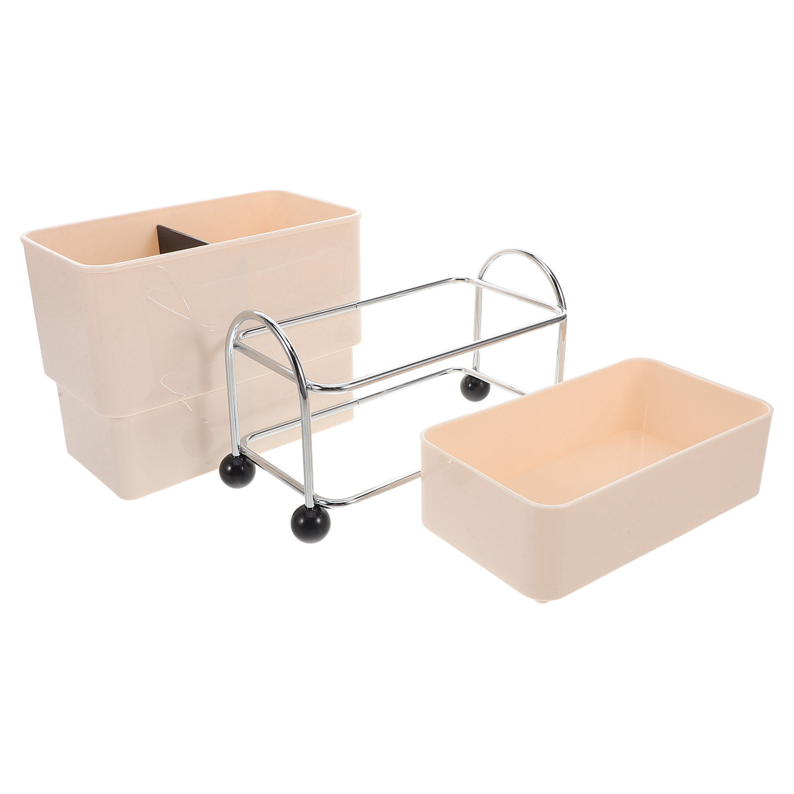 Kitchen Utensil Holder - Stylish Metal Chopstick Organizer with Efficient
