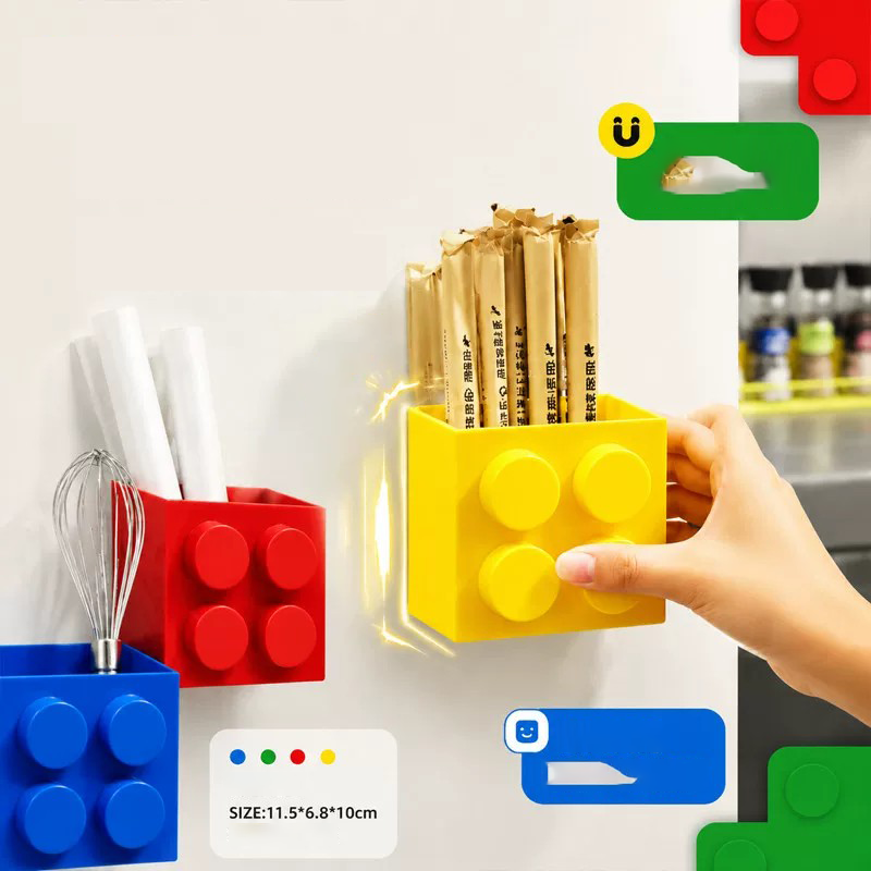 Building Block Magnetic Storag - Kitchen Utensil Holder ulasan dan harga