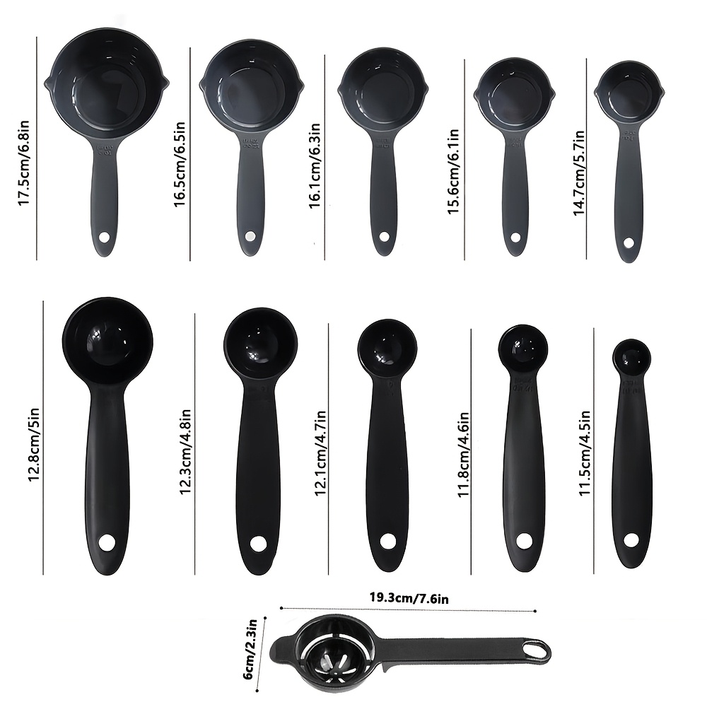 11pcs Plastic Measuring Cups&E - Kitchen Gadgets Pakistan ulasan dan harga