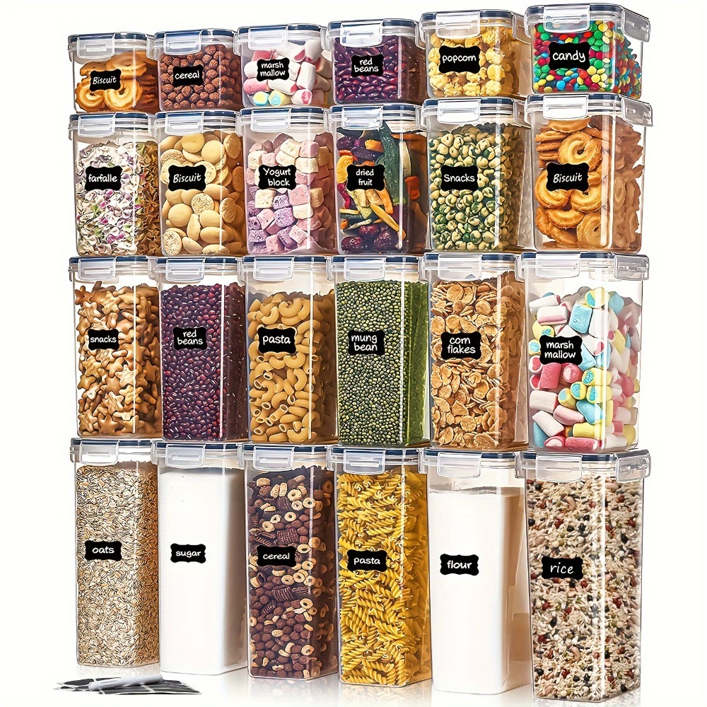 24Pcs Food Storage Containers  - Kitchen Gadgets Pakistan ulasan dan harga