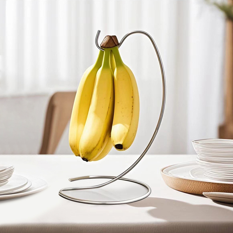 1Pcs Banana Holder Stand Keep  - Kitchen Gadgets Rack Storage ulasan dan harga