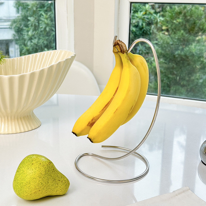 1Pcs Banana Holder Stand Keep  - Kitchen Gadgets Rack Storage ulasan dan harga