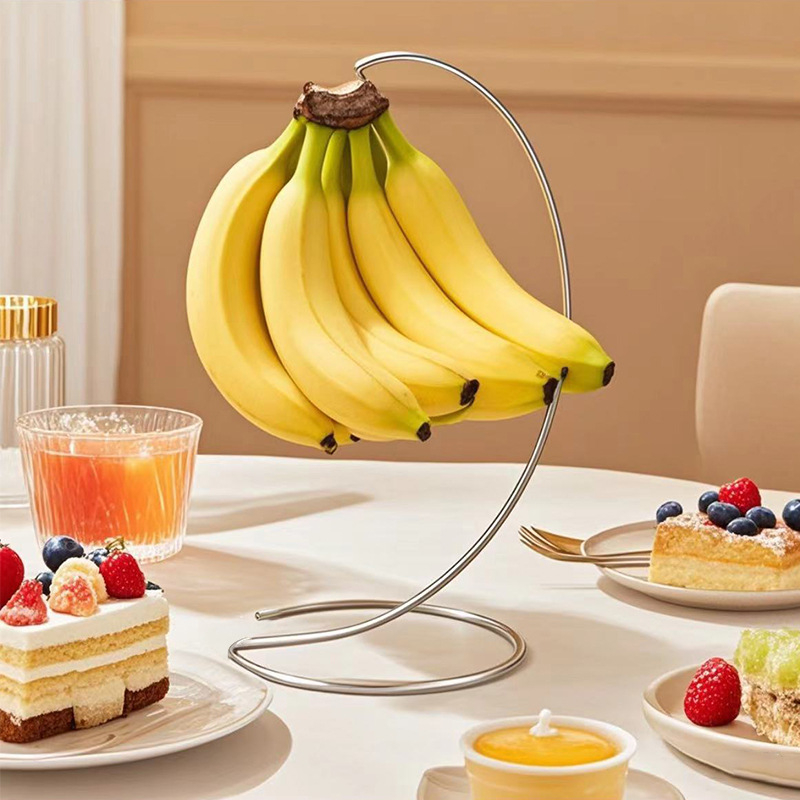1Pcs Banana Holder Stand Keep  - Kitchen Gadgets Rack Storage ulasan dan harga
