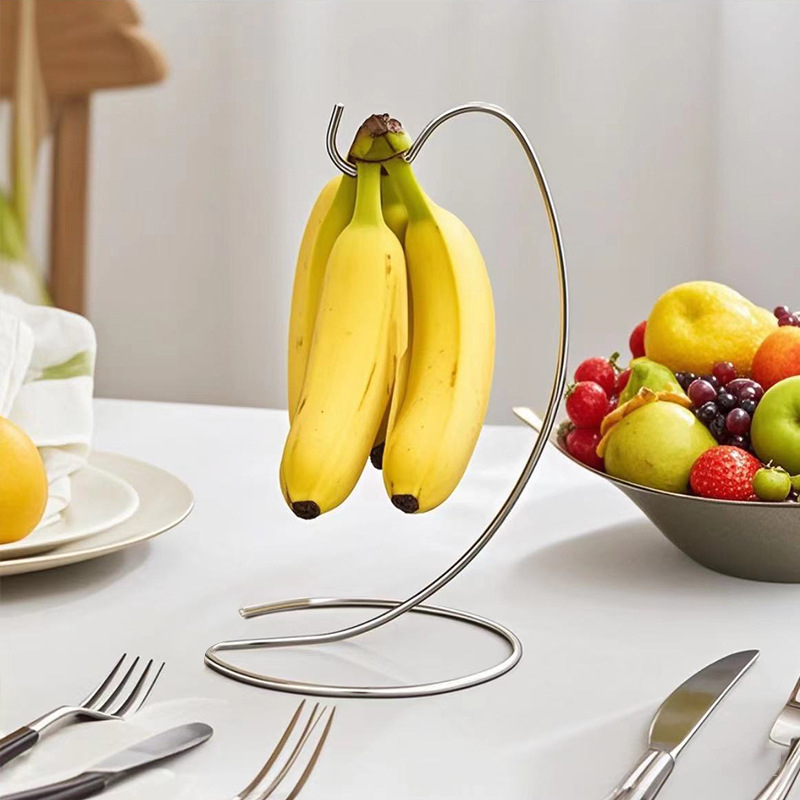 1Pcs Banana Holder Stand Keep  - Kitchen Gadgets Rack Storage ulasan dan harga