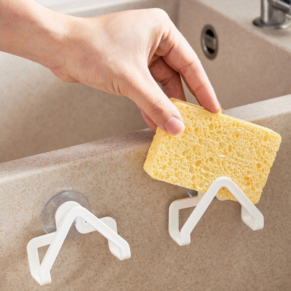 2PCS/set Sponge Sink Rack Spon - Kitchen Gadgets Rack Storage ulasan dan harga