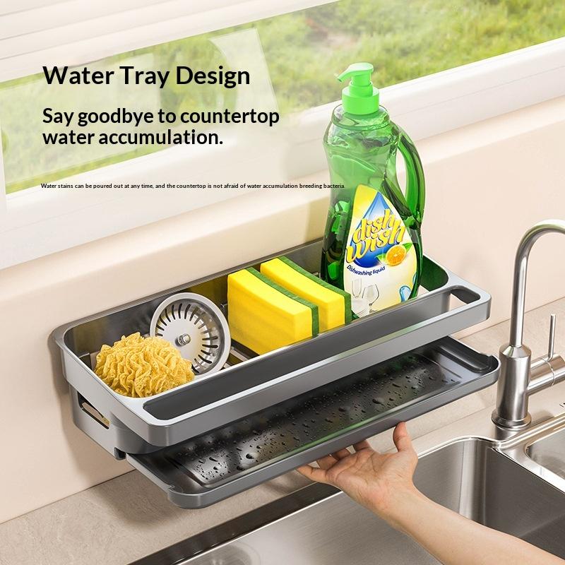 Kitchen Sink Organizer Large C - Kitchen Gadgets Rack Storage ulasan dan harga