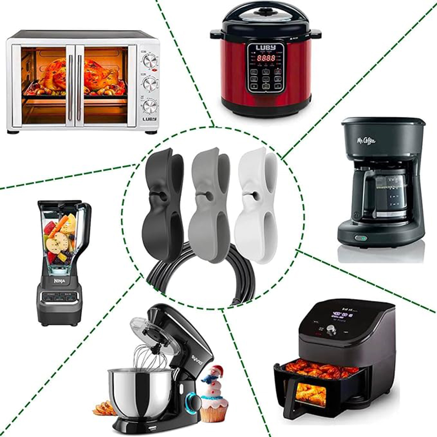 1PCS Kitchen Appliance Cord Or - Kitchen Gadgets Rack Storage ulasan dan harga