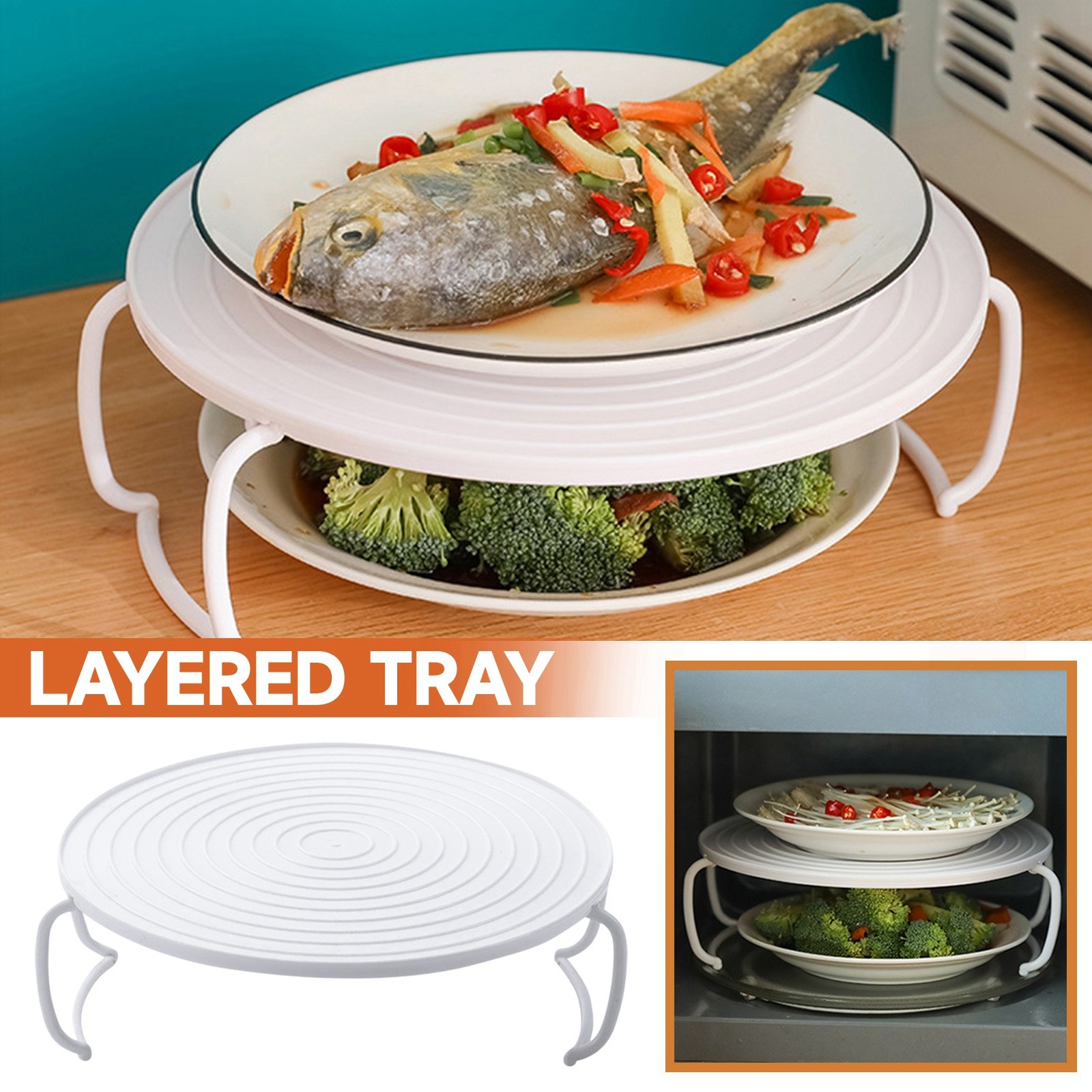 Multifunction Insulated Heatin - Kitchen Gadgets Rack Storage ulasan dan harga