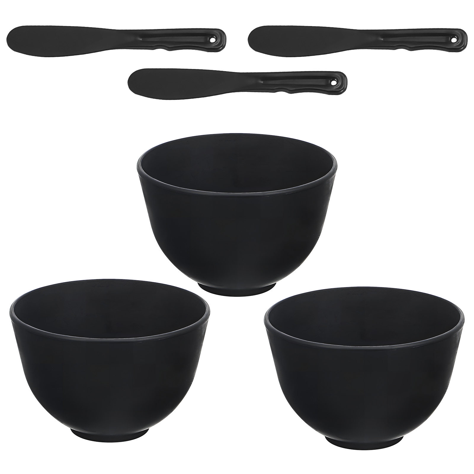 1Set Silicone Skincare Mask Mi - Silicone Spatula Set ulasan dan harga