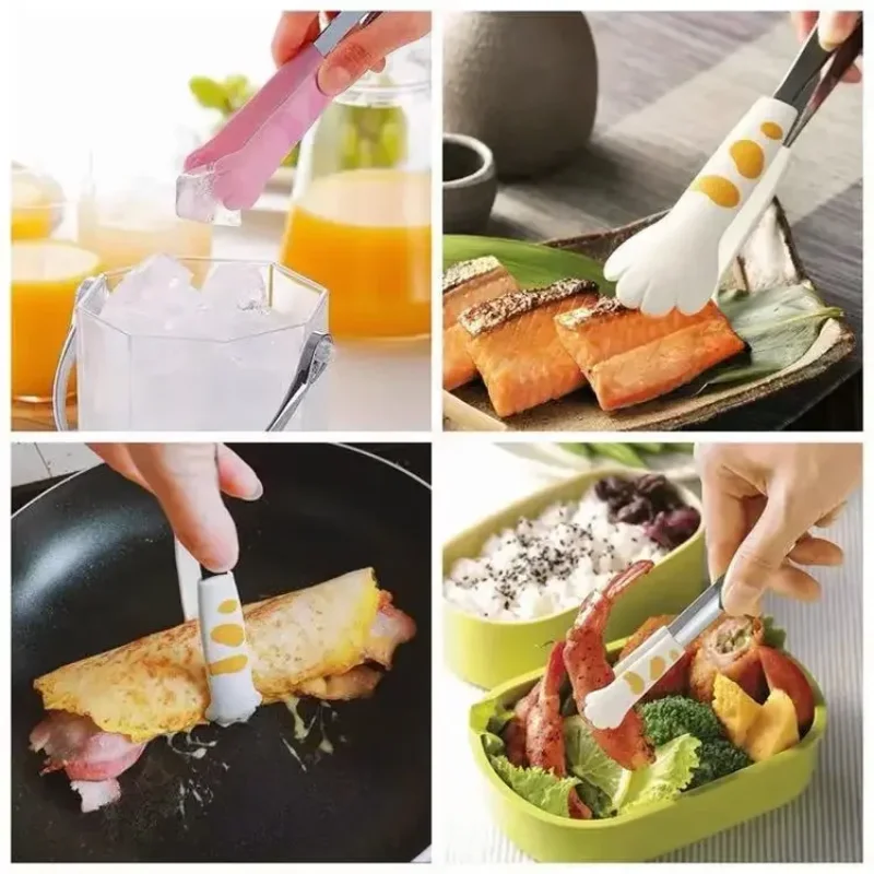 Cat Paw Shape Food Tongs Cute  - Kitchen Gadgets And Utensils ulasan dan harga