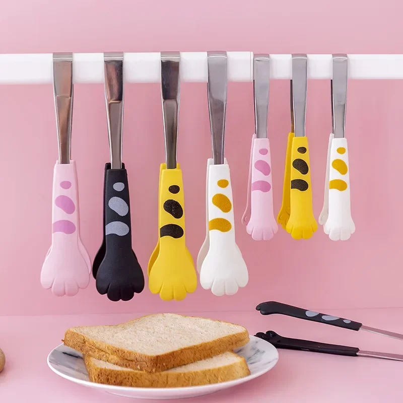 Cat Paw Shape Food Tongs Cute  - Kitchen Gadgets And Utensils ulasan dan harga