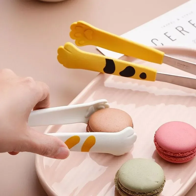 Cat Paw Shape Food Tongs Cute  - Kitchen Gadgets And Utensils ulasan dan harga