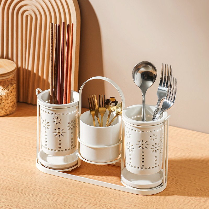 Creative Ceramic Kitchen Utens - Kitchen Utensil Holder ulasan dan harga