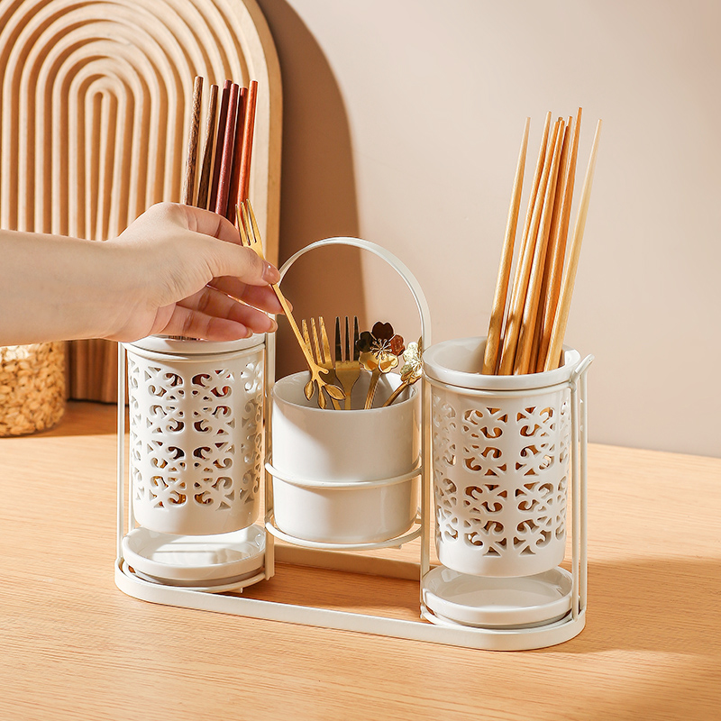 Creative Ceramic Kitchen Utens - Kitchen Utensil Holder ulasan dan harga