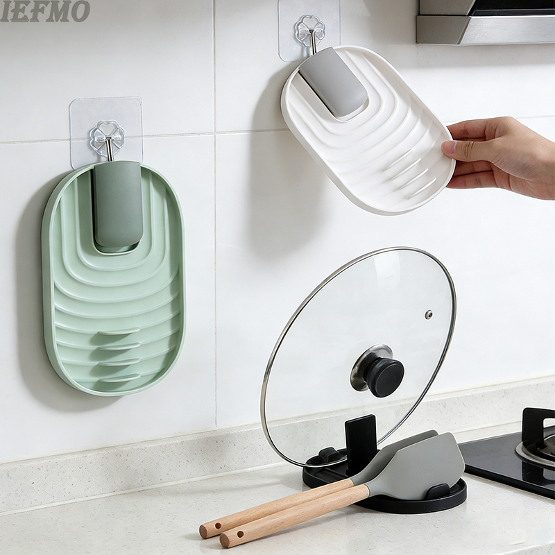 Foldable Pot Lid Holder Kitche - Kitchen Gadgets Rack Storage ulasan dan harga