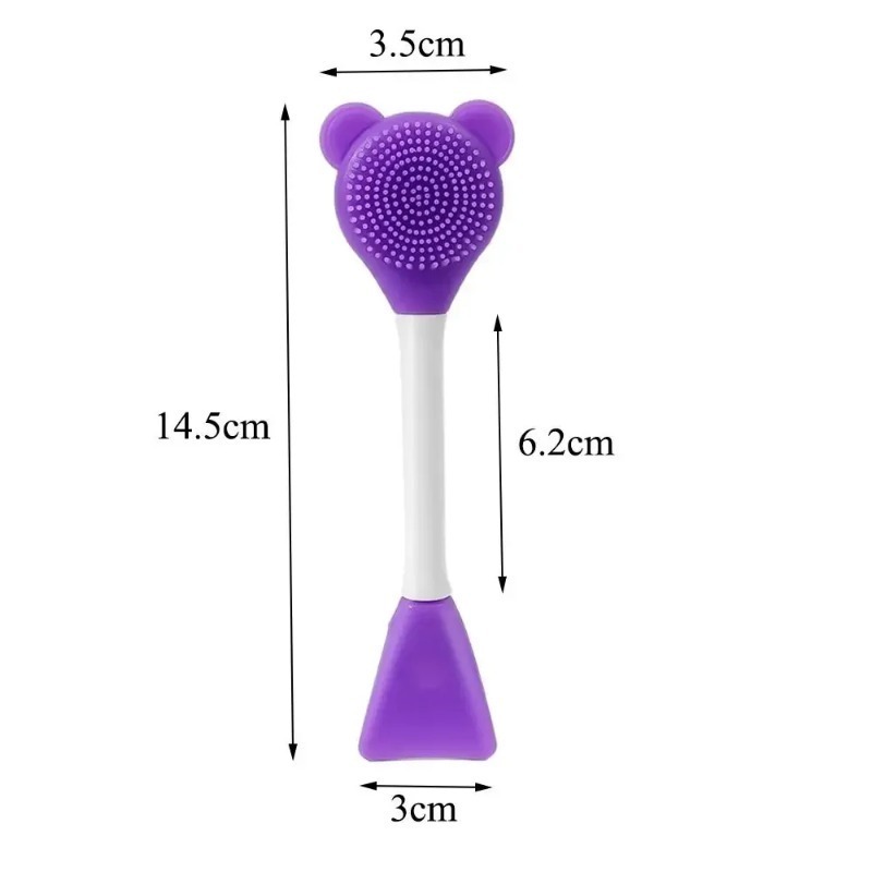1-8pcs Face Brush Set Silicone - Silicone Spatula Set ulasan dan harga
