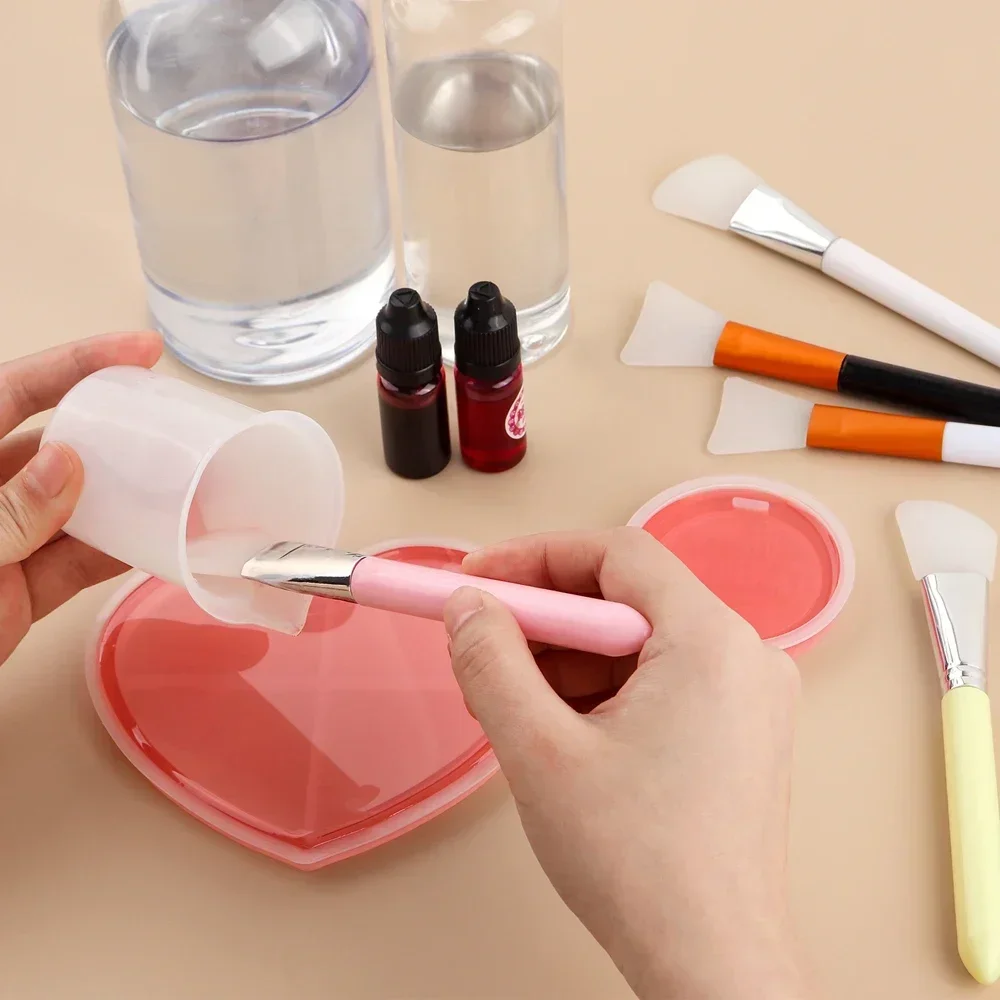 4~6 Pcs/set Silicone Craft Bru - Silicone Spatula Set ulasan dan harga