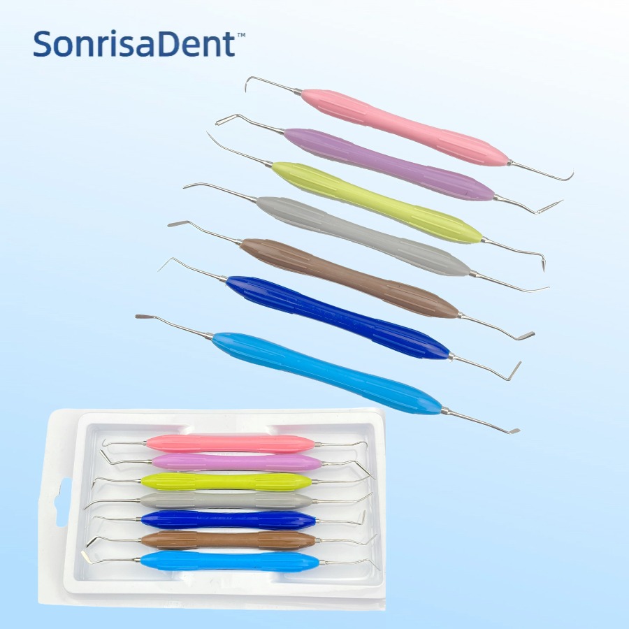 Dental Tool Resin Spatulas Com - Silicone Spatula Set ulasan dan harga