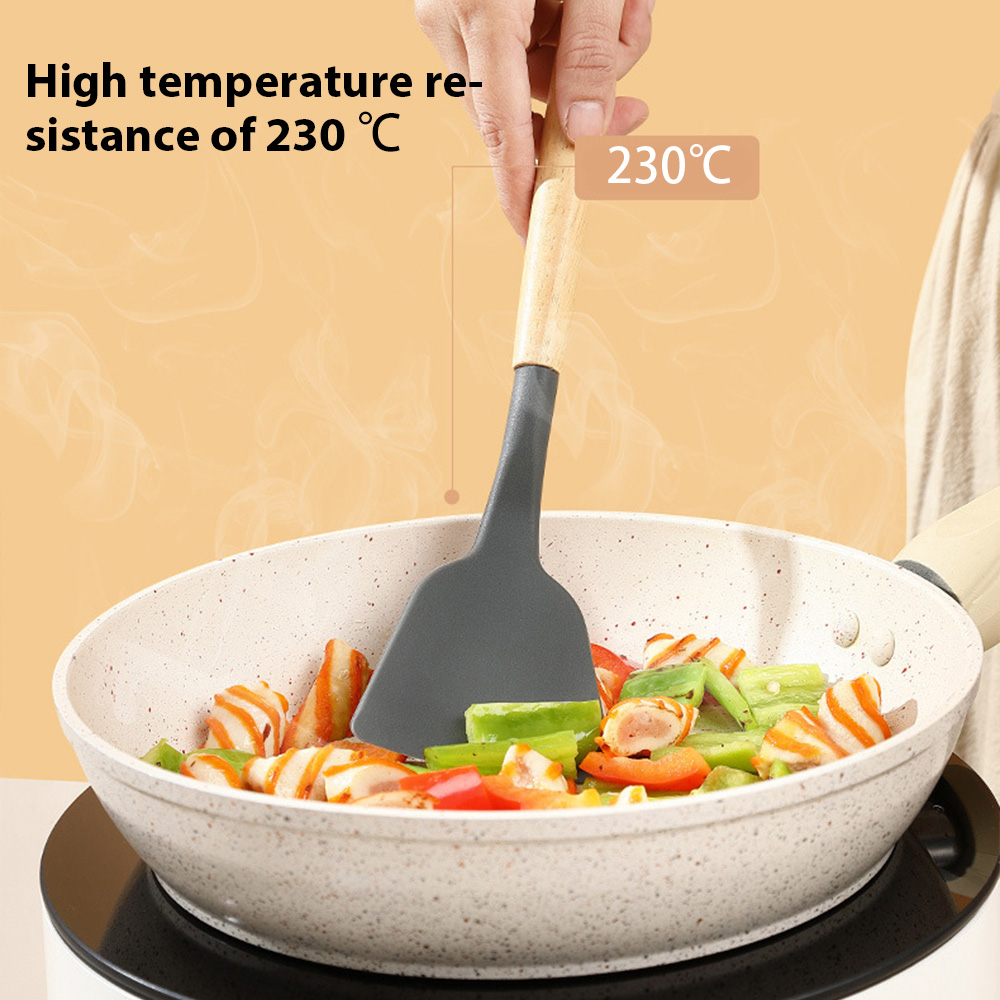12PCS Silicone Kitchen Utensil - Silicone Spatula Set ulasan dan harga