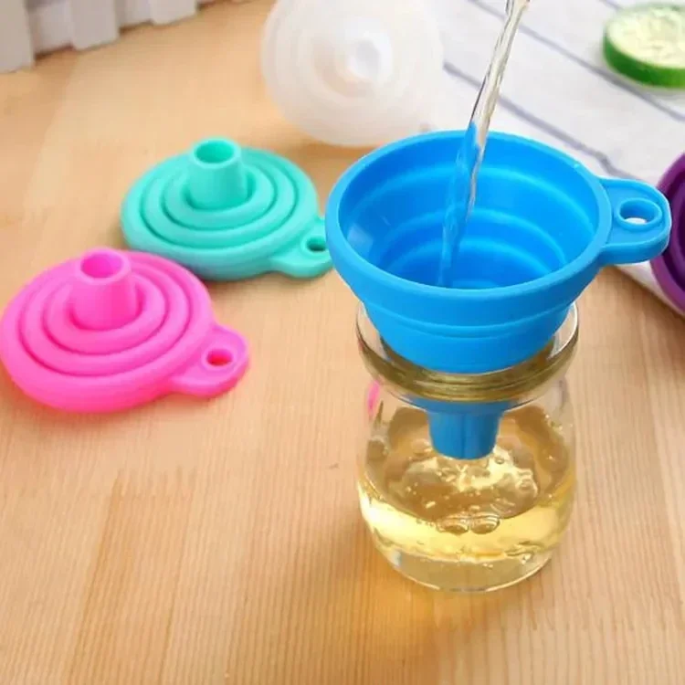 1/4PCS Silicone Collapsible Fu - Kitchen Gadgets Design ulasan dan harga