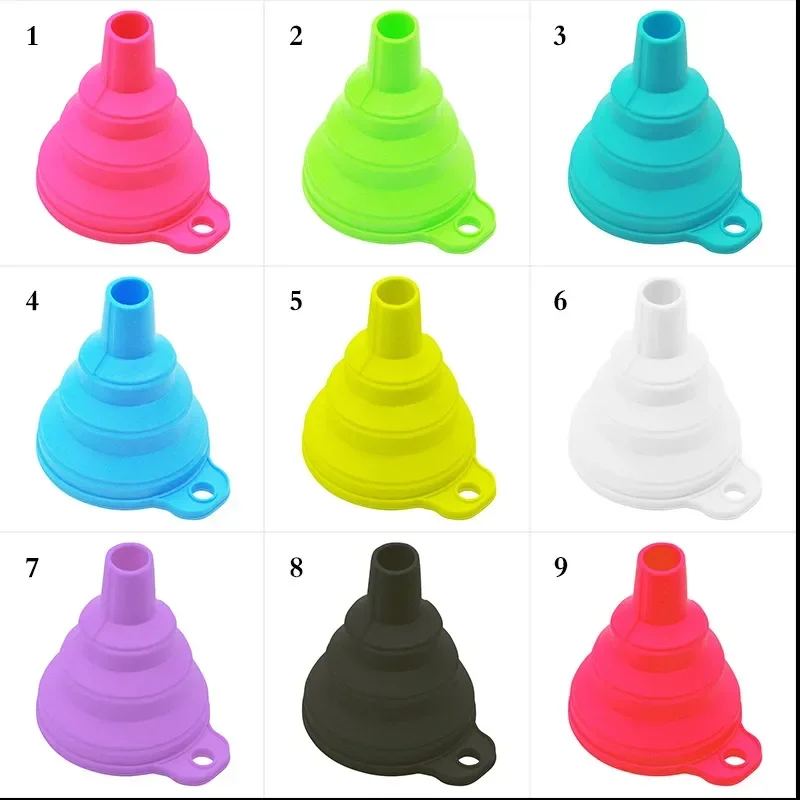1/4PCS Silicone Collapsible Fu - Kitchen Gadgets Design ulasan dan harga