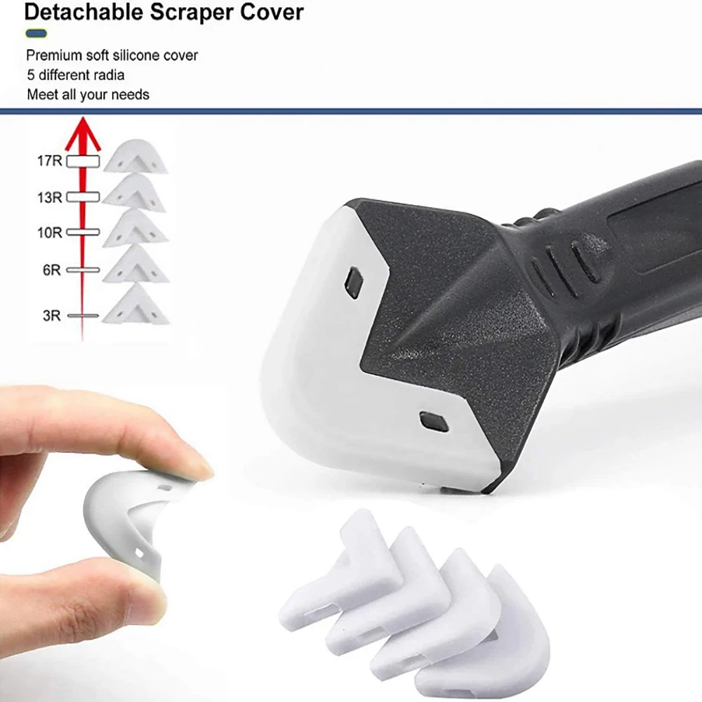 5-in-1 Metal Head Glue Tool Ki - Silicone Spatula Set ulasan dan harga