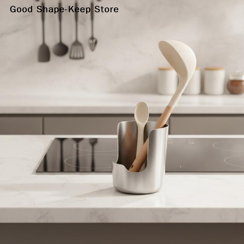 daily2 in 1 Stainless Steel Ki - Kitchen Utensil Holder ulasan dan harga