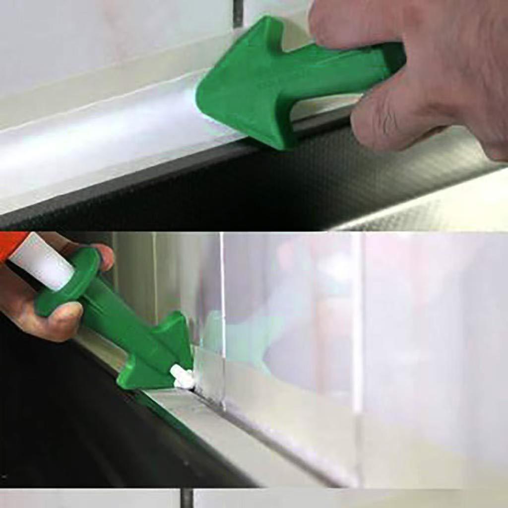 3Pcs Caulk Nozzle Applicator S - Silicone Spatula Set ulasan dan harga