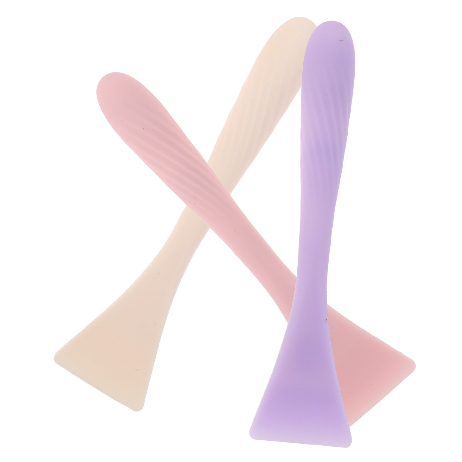 3Pcs Silicone Face Mask Brush  - Silicone Spatula Set ulasan dan harga