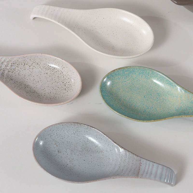 Ceramic Spoon Rest for Stove T - Kitchen Utensil Holder ulasan dan harga