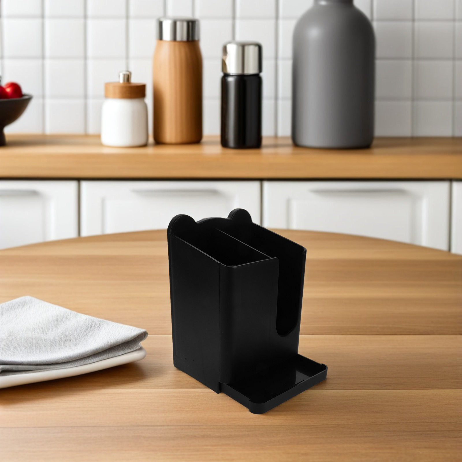 2Pcs Chopsticks and Spoon Hold - Kitchen Utensil Holder ulasan dan harga